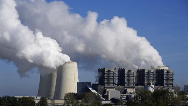 The Jaenschwalde coal-fired power plant operates in Jaenschwalde, Germany.  - Sputnik International