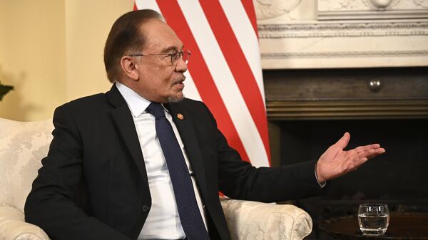 Malaysia's Prime Minister Anwar Ibrahim in  London, Wednesday Jan. 15, 2025.  - Sputnik International