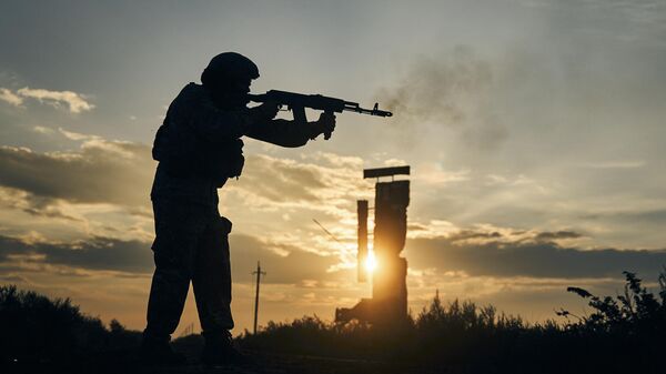 A Ukrainian soldier. File photo - Sputnik International