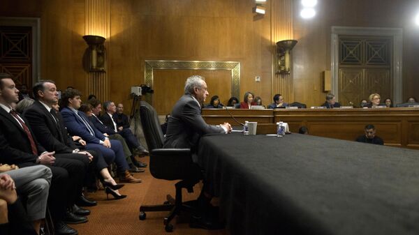Robert F. Kennedy, Jr., President Donald Trump's nominee to serve as Secretary of Health and Human Services, testifies during a Senate Committee on Health, Education, Labor and Pensions hearing for his pending confirmation on Capitol Hill, Thursday, Jan. 30, 2025, in Washington.  - Sputnik International
