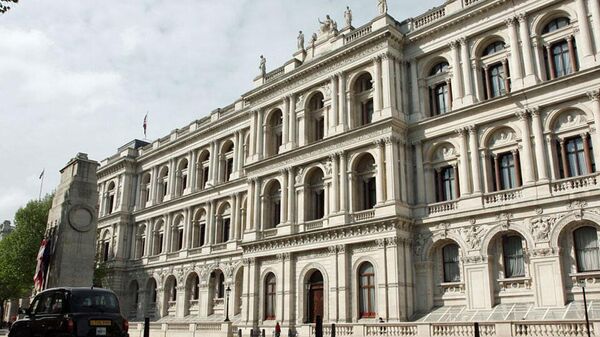 The Foreign, Commonwealth and Development Office's main building in Whitehall, London. File photo. - Sputnik International