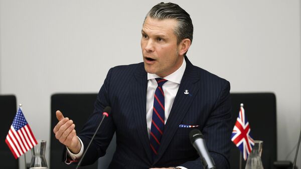 United States Secretary of Defense Pete Hegseth - Sputnik International