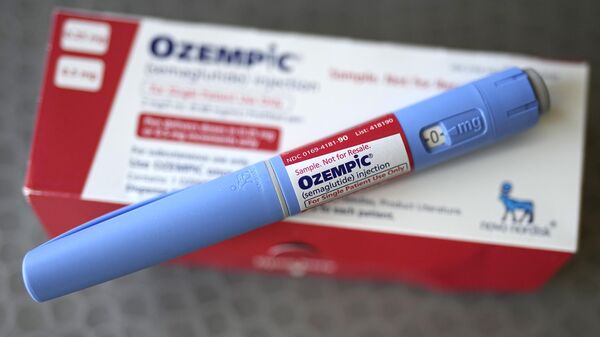 The injectable drug Ozempic is shown, July 1, 2023, in Houston. - Sputnik International