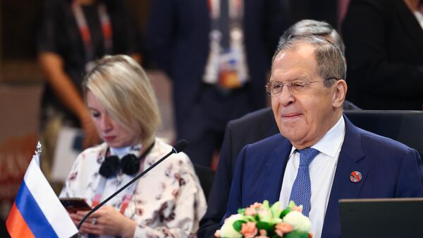 Russian Foreign Minister Sergey Lavrov  - Sputnik International