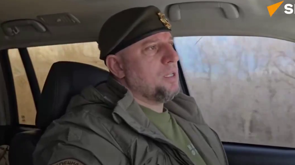 General Apti Alaudinov. Screenshot from a video by Sputnik. - Sputnik International