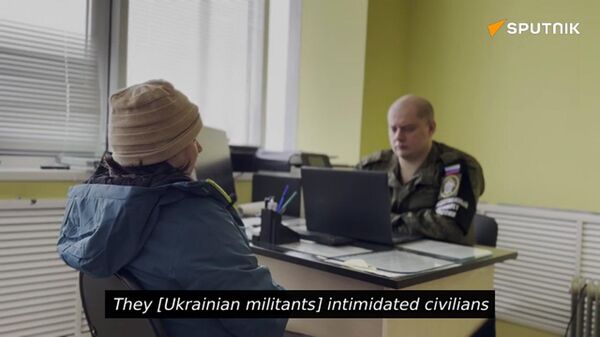 Woman recalls Ukrainian atrocities - Sputnik International