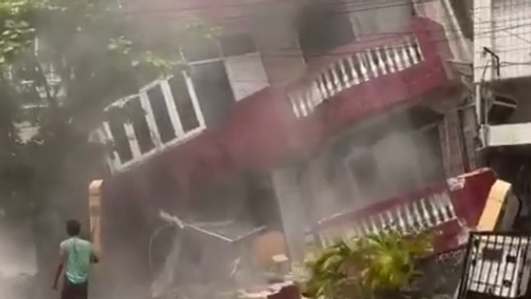 Powerful earthquake hits Myanmar - Sputnik International
