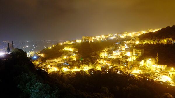 Aerial view on the Lebanese city of Halba - Sputnik International