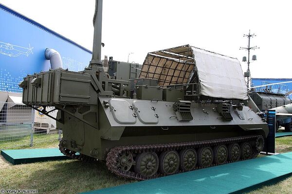 1L262E Rtut-BM electronic warfare system on display at an arms expo. File photo. - Sputnik International