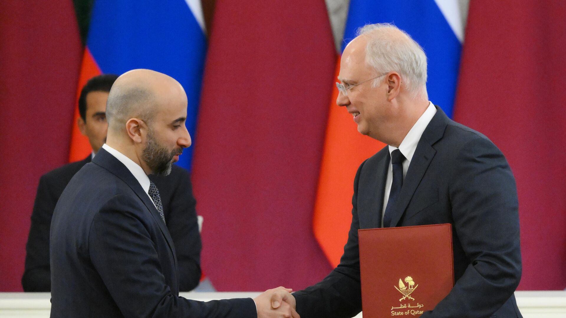 Russia & Qatar Sign €2b Investment Deal Russia & Qatar Sign €2b Investment Deal - Sputnik International, 1920, 17.04.2025