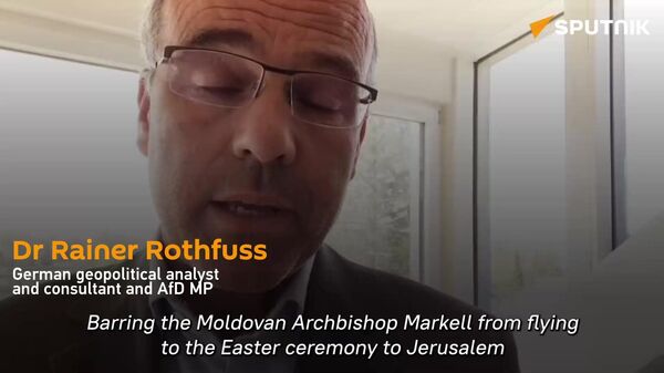 EU globalists VIOLATE RELIGIOUS FREEDOM by blocking Archbishop Markell's trip to Jerusalem - Sputnik International