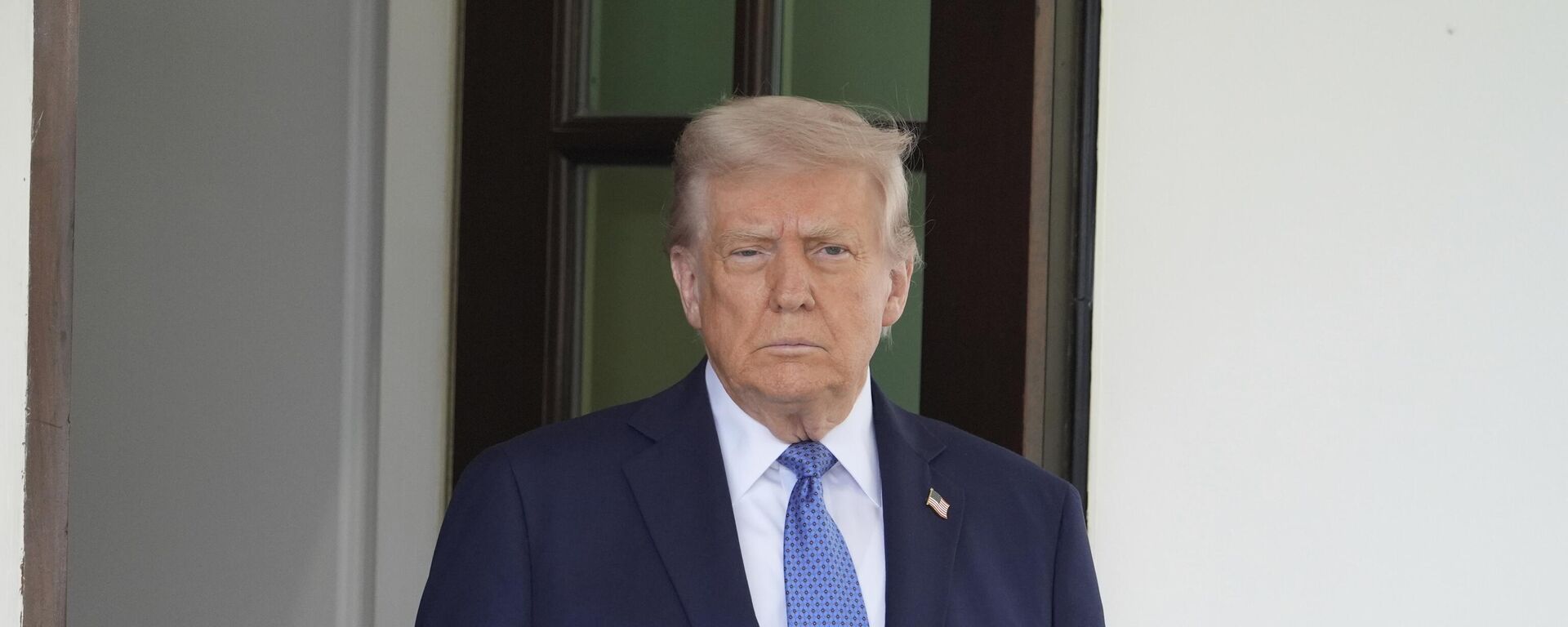 US President Donald Trump on April 24, 2025, in Washington.  - Sputnik International, 1920, 17.07.2025