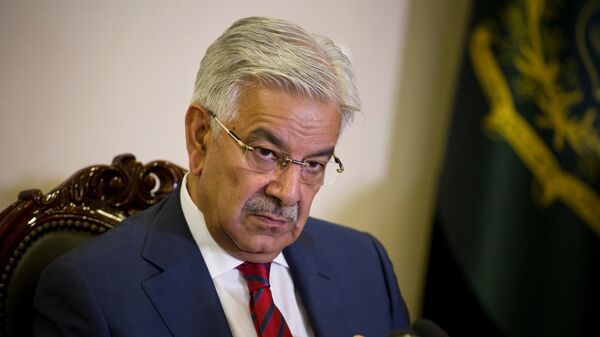 Pakistan's Foreign Minister Khawaja Mohammad Asif - Sputnik International