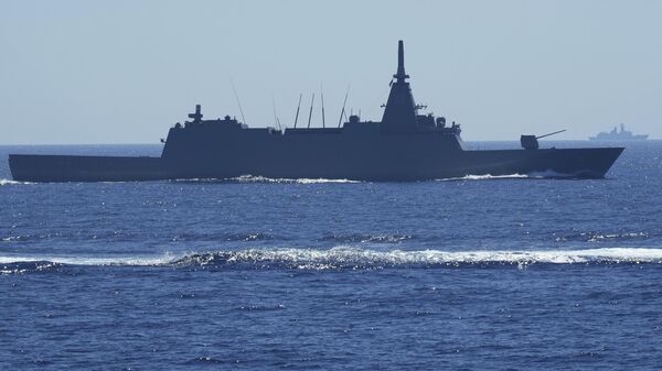 Japanese Maritime Self-Defence Force (JMSDF) frigate JS Noshiro. File photo - Sputnik International
