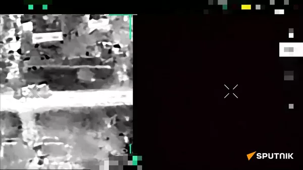 Low-cost KNOCKOUT: Russian drone OBLITERATES pricey Western-made Ukrainian APC  - Sputnik International
