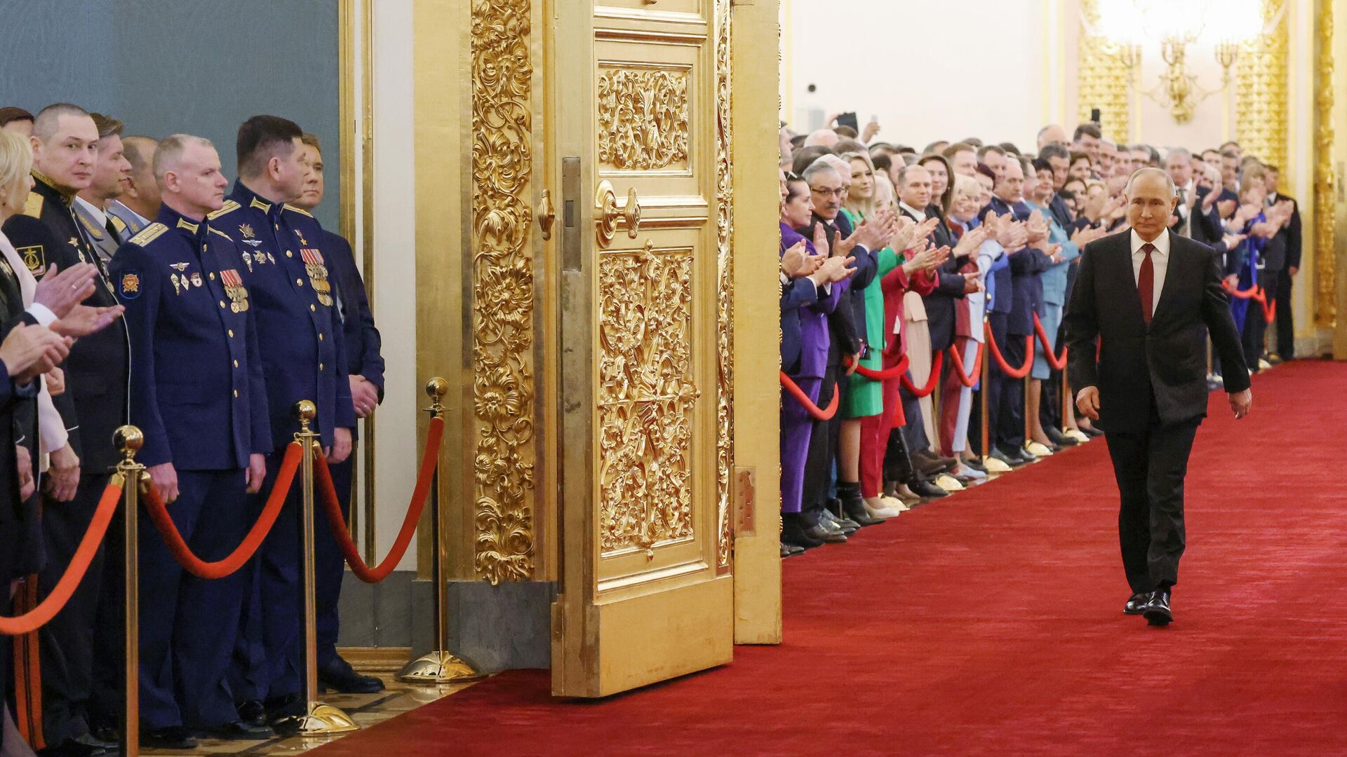 May 7, 2024 inauguration of Russian President Vladimir Putin. File photo May 7, 2024 inauguration of Russian President Vladimir Putin. File photo - Sputnik International, 1920, 07.05.2025