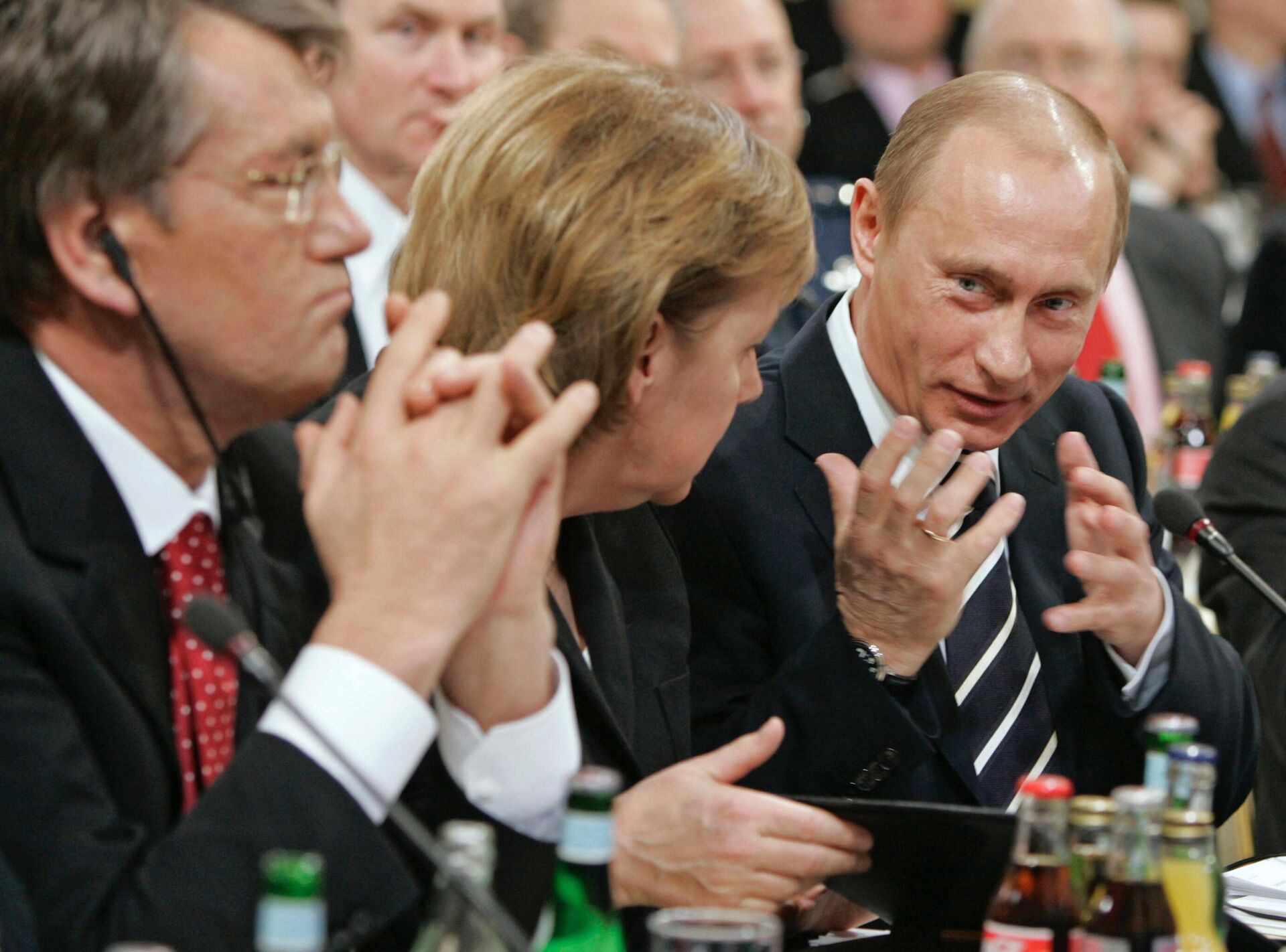 Russian President Vladimir Putin is seen at the 43rd Munich Security Conference. File photo Russian President Vladimir Putin is seen at the 43rd Munich Security Conference. File photo - Sputnik International, 1920, 07.05.2025