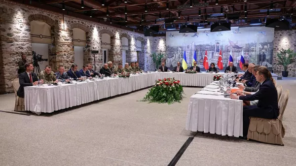 Negotiations Between Representatives of Russia, Ukraine, and Turkiye Begins in Istanbul - Sputnik International