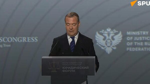 Russian Security Council Deputy Chairman Dmitry Medvedev - Sputnik International