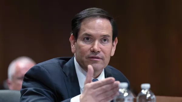 Secretary of State Marco Rubio testifies before the Senate Committee on Appropriations subcommittee hearing to review the Fiscal Year 2026 budget request for the U.S. Department of State on Capitol Hill in Washington, Tuesday, May 20, 2025 - Sputnik International