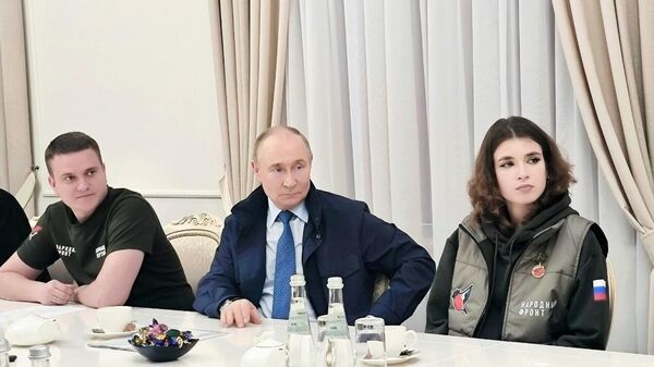 Vladimir Putin in Kursk Region - Sputnik International