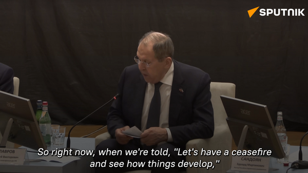  Lavrov: no more ceasefire mantra - Sputnik International