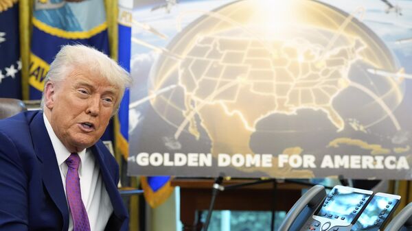 President Donald Trump speaks in the Oval Office of the White House, Tuesday, May20, 2025, in Washington - Sputnik International