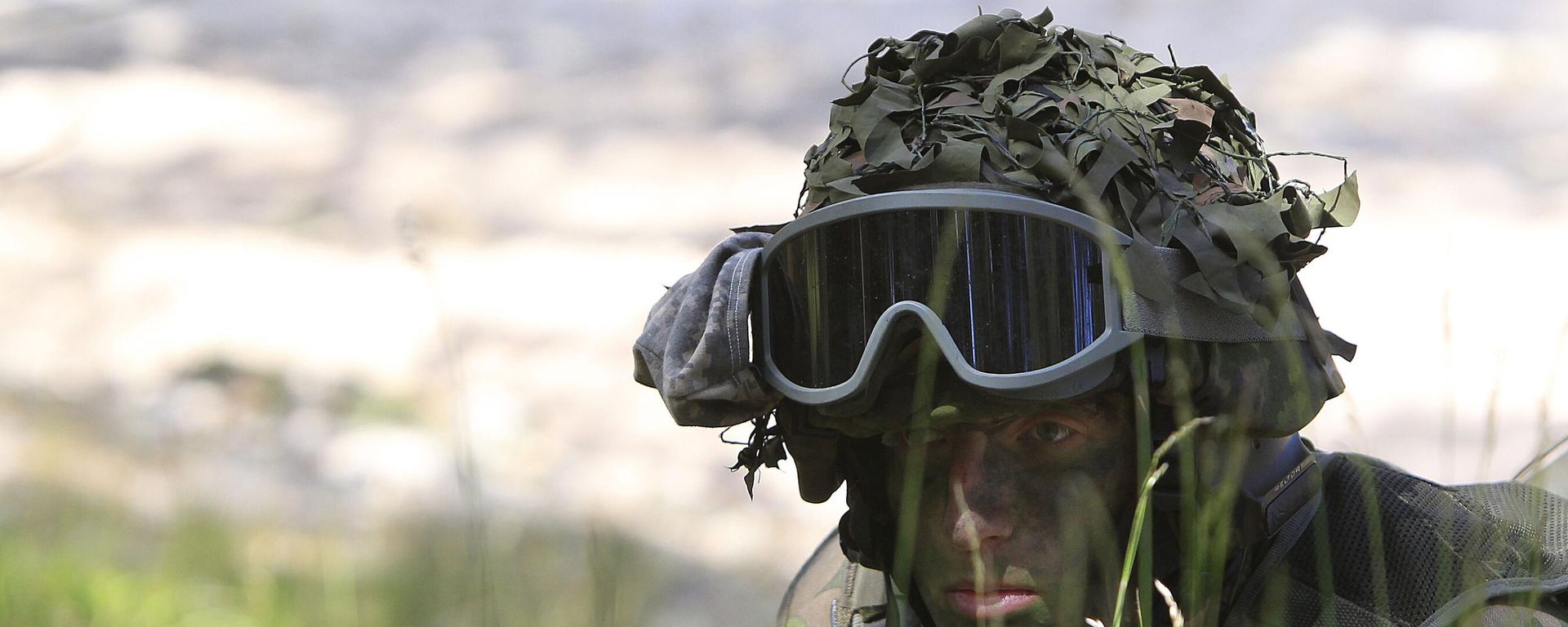 A Finnish soldier participates in the amphibious operations as part of NATO sea exercises BALTOPS 2015 in Ustka, Poland, on June 17, 2015.  - Sputnik International, 1920, 28.08.2026