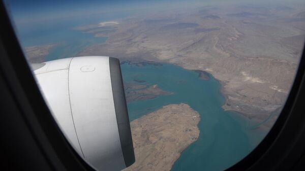 View of the Persian Gulf from an airplane. - Sputnik International