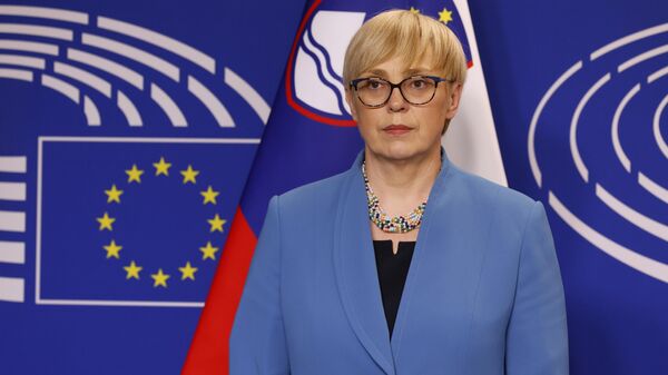 Slovenia's President Natasa Pirc Musar - Sputnik International