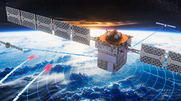 Lockheed Martin rendering picturing space-based missile defense concept. - Sputnik International