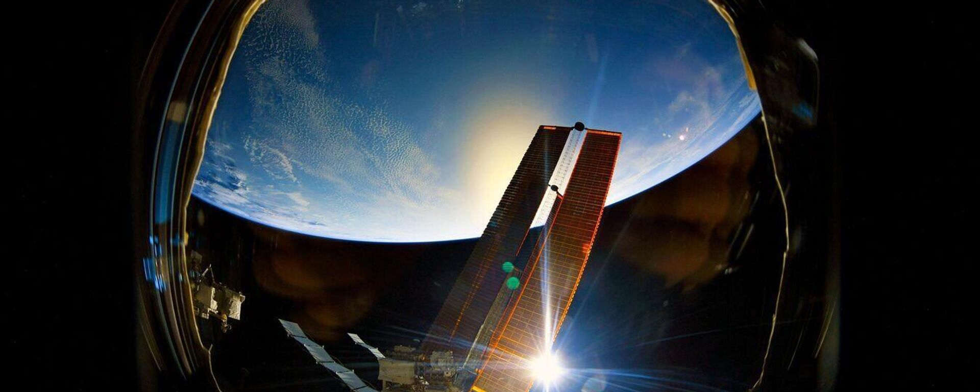 View of Earth from the ISS. Archive photo - Sputnik International, 1920, 03.06.2025