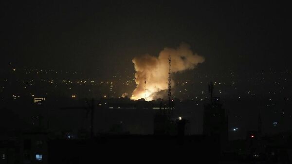 Smoke rises after an explosion in Tehran, Iran, Friday, June 13, 2025. Israel attacked Iran's capital early Friday, with explosions booming across Tehran. - Sputnik International