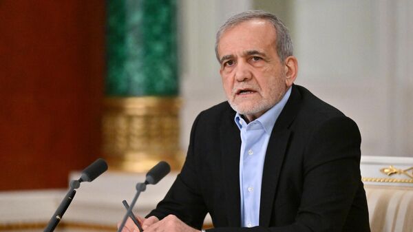 Iranian President Masoud Pezeshkian - Sputnik International