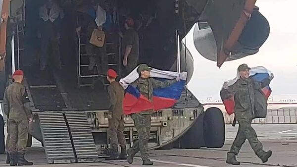 Return of Russian servicemen from Ukrainian captivity - Sputnik International
