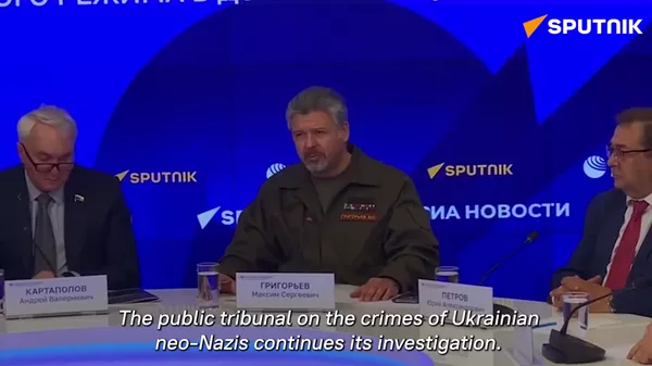 Maxim Grigoriev, Russian Civic Chamber member, reports chilling eyewitness accounts of MASS executions committed by the Ukrainian army - Sputnik International