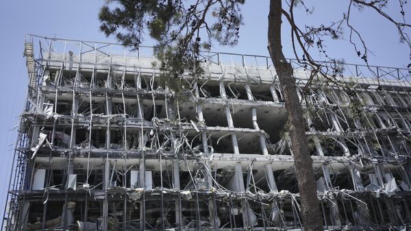Damage to the Weizmann Institute of Science from an Iranian missile strike in Rehovot, Thursday, June 19, 2025 - Sputnik International