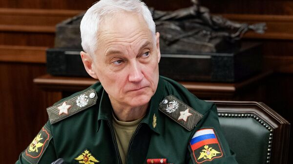 Russian Defense Minister Andrei Belousov, file photo. - Sputnik International