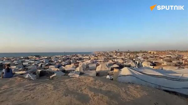 ‘We love our land’: Palestinians resist Israel’s attempts to expel them from Gaza - Sputnik International