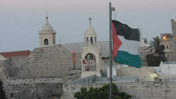View of the Church of the Nativity,  in the West Bank city of Bethlehem, Friday , June 29, 2012. - Sputnik International