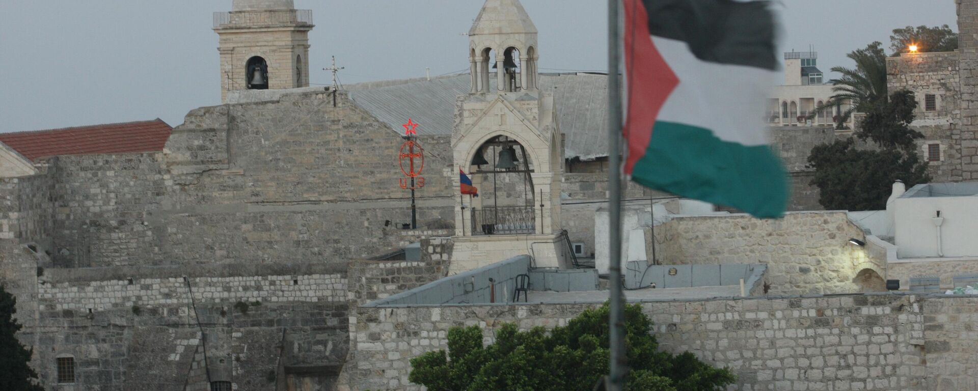 View of the Church of the Nativity,  in the West Bank city of Bethlehem, Friday , June 29, 2012. View of the Church of the Nativity,  in the West Bank city of Bethlehem, Friday , June 29, 2012. - Sputnik International, 1920, 22.10.2025