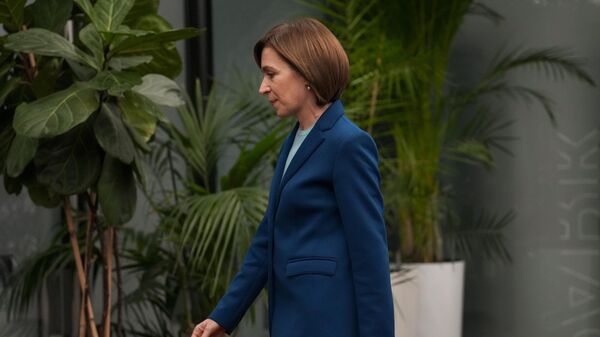 Moldova's President Maia Sandu. File photo - Sputnik International