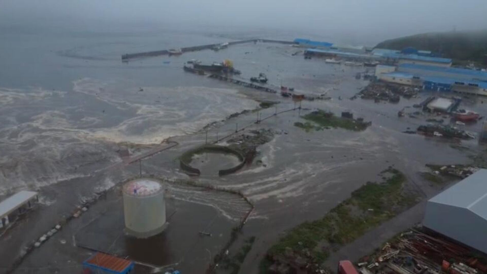 The aftermath of the earthquake in Russia's Severo-Kurilsk, July 30, 2025 The aftermath of the earthquake in Russia's Severo-Kurilsk, July 30, 2025 - Sputnik International, 1920, 30.07.2025