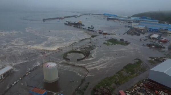 The aftermath of the earthquake in Russia's Severo-Kurilsk, July 30, 2025 - Sputnik International