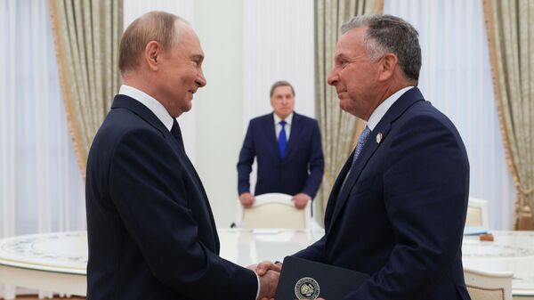 President Vladimir Putin met with US Special Presidential Envoy for the Middle East Steven Witkoff - Sputnik International