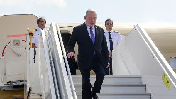Malaysian King Sultan Ibrahim arrived in Kazan - Sputnik International