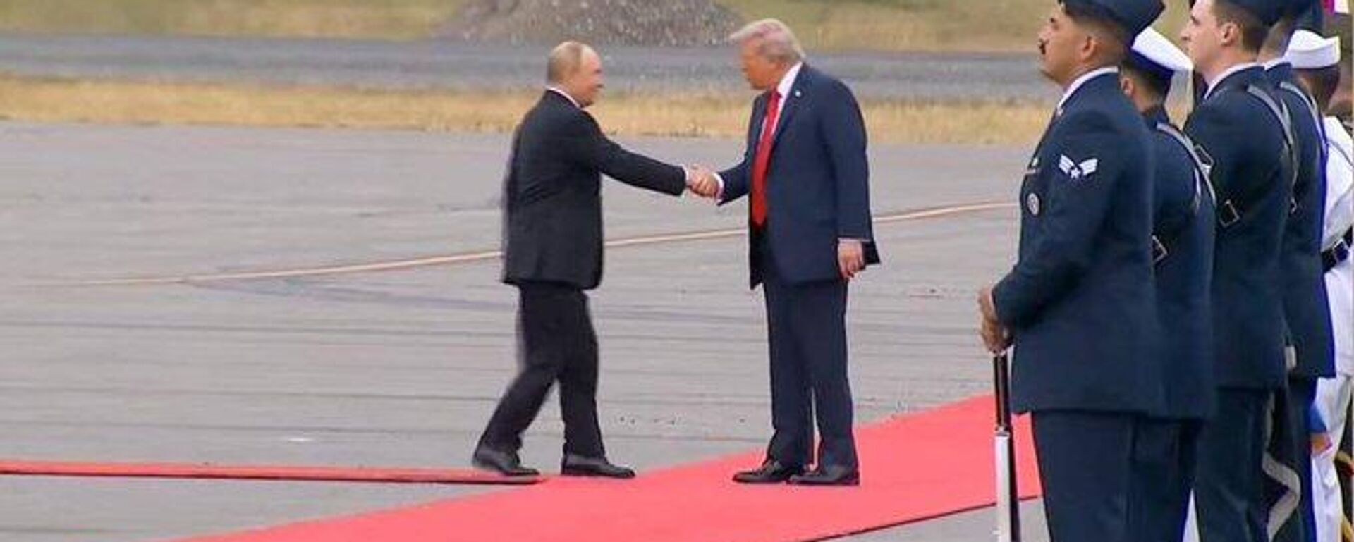Putin and Trump in Alaska - Sputnik International, 1920, 16.08.2025