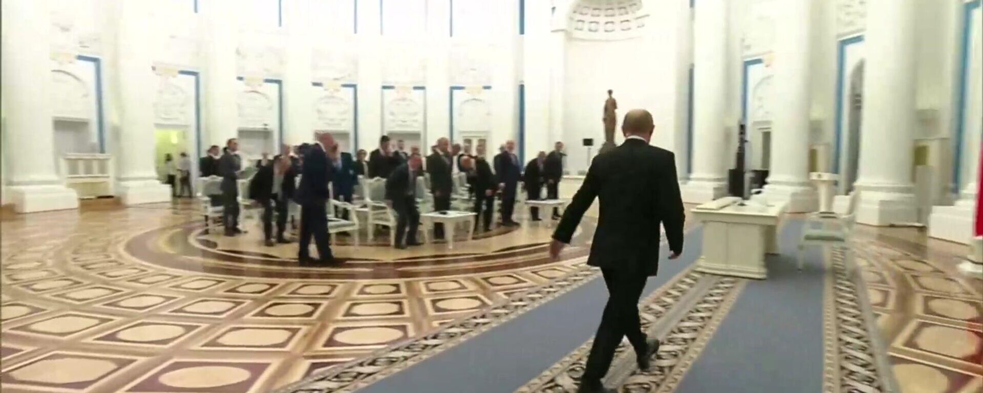 Putin holds a meeting in the Kremlin following Russian-American talks in Alaska - Sputnik International, 1920, 16.08.2025