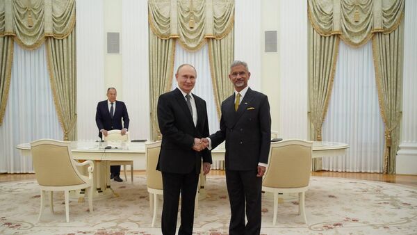 President Putin Receives India's External Affairs Minister S. Jaishankar - Sputnik International