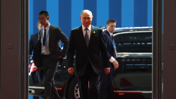 Russian President Vladimir Putin in China's Tianjin, September 1, 2025 - Sputnik International